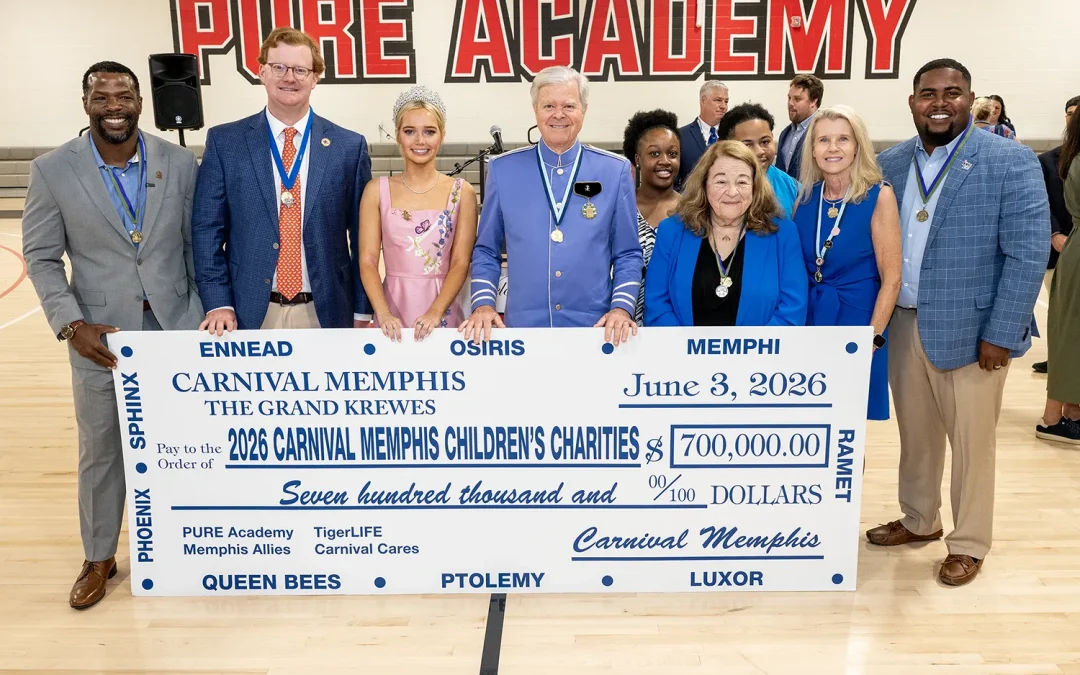 Memphis Allies receives donation from Carnival Memphis